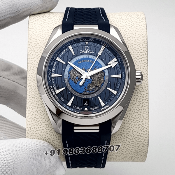 OmegaSeamasterAquaTerraSteelonRubber150mCo-AxialMasterChronometerGMTWorldti_1