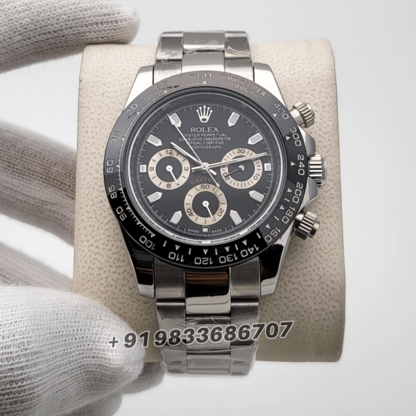 RolexCosmographDaytonaPandaBlackDial40mmSuperHighQualitySwissAutomaticReplicaWatch_1